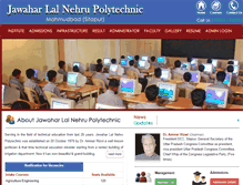 Tablet Screenshot of jlnpmahmudabad.com